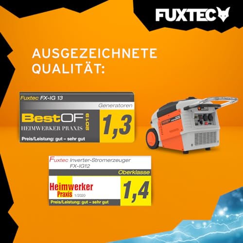 Inverter-Stromerzeuger Fuxtec FX-IG13 für sensible Geräte