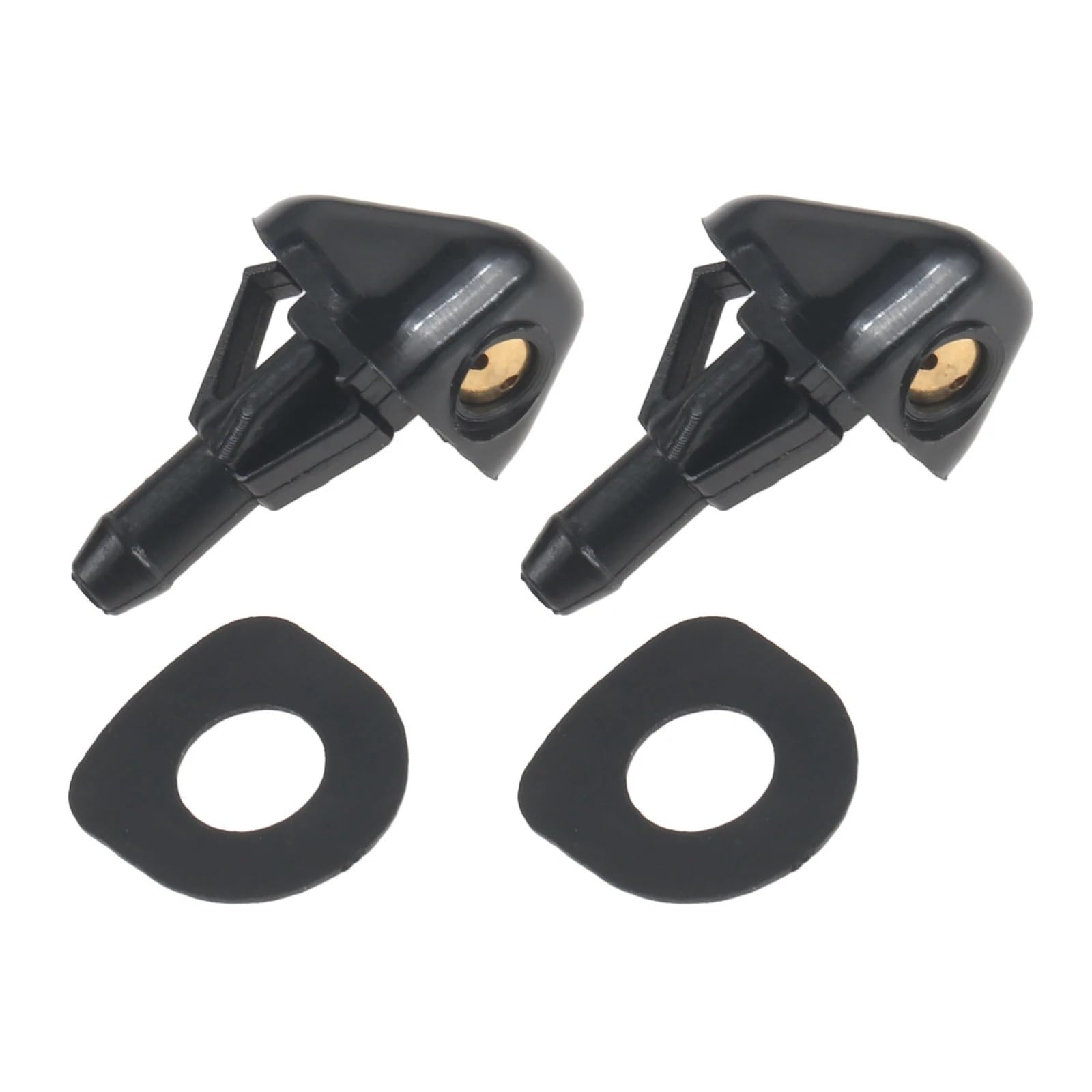 Pacgydk One Color Car Windshield Nozzles Fit For Toyota 4Runner Pickup Tacoma Hilux Ln85 Ln106 Ln165 2Pcs Car Front Windshield Wiper Washer Jet Spray Nozzle 85381-35040