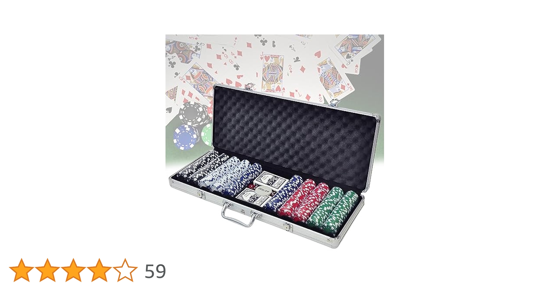 Amazon | iimono117 ポーカーセット チップ500枚 アルミケース