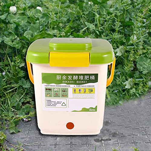 Compostador aireado de 12L triple pack con flujo de aire para reciclar sin malos olores 6