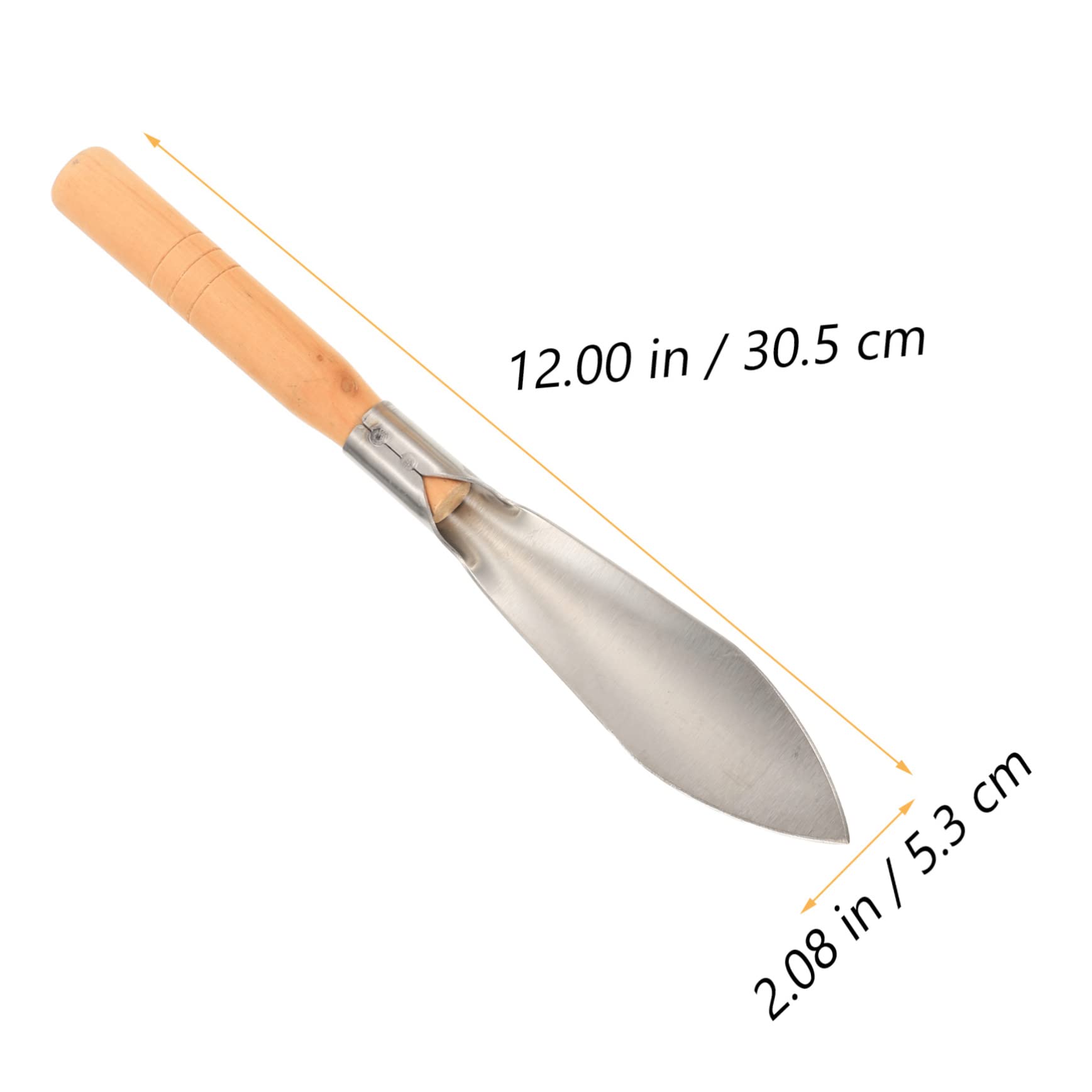 CIYODO Gardening Set 2pcs Garden Trowels Metal Shovel Transplanter Trowel Tools Outdoor Yard Soil Digging Tool