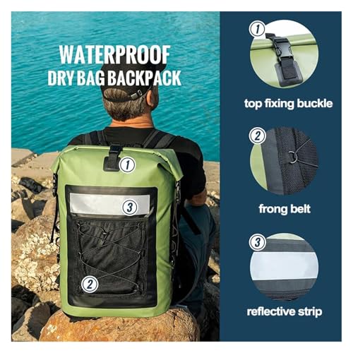 Sac à dos étanche contre l'eau et le sable en camping - 4