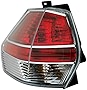 HEADLIGHTSDEPOT Outer Body Mounted Tail Light Compatible with Nissan Rogue 2014-2016 Includes Left Driver Side Outer Body Mounted Tail Light