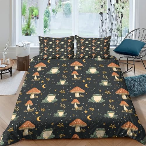 Housse de couette microfibre résistante 3D avec 2 taies d'oreiller douces