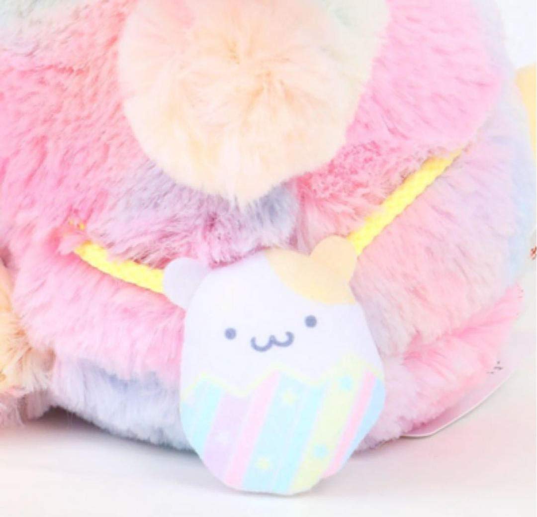 希少 美品 ポムポムプリン ドリームカラー マスコット ぬいぐるみ Amazon.co.jp: ポムポムプリン虹色レインボーカラーのうさぎ