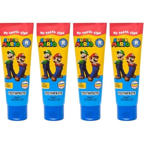 Super Marioo Bubblegum Toothpaste 75ml Pack Cover