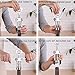CONSSS Wine Opener, Premium Heavy Duty Zinc Alloy Wing wine Corkscrew, Wall Mounted Cork Screw Wine Bottle Opener Key For Servers, Bartenders And Home Kitchen (1, Silver)