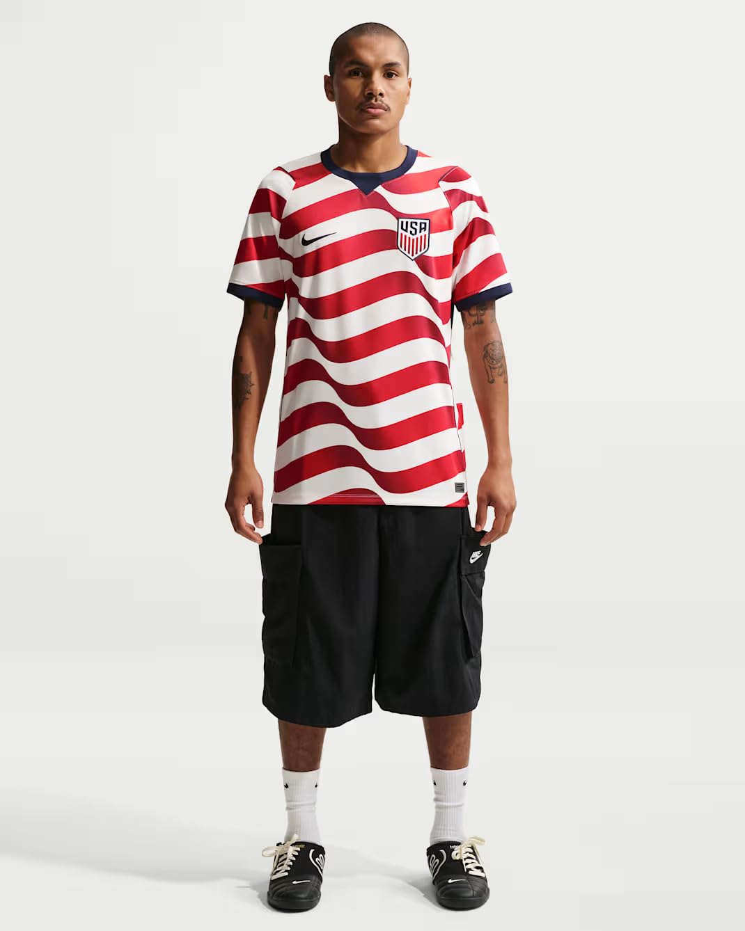Nike Herren Usa M Nk Df JSY Ss Stad Hm Football Shirt (1er Pack)