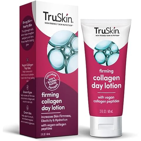 TruSkin Collagen Cream for Face – Firming Day Lotion with Vegan Collagen Peptides, Tri-Ceramides & Green Algae – Anti Aging Skin Care Made to Strengthen & Plump Skin for a Firm, Healthy Glow - 2 fl Oz Cover