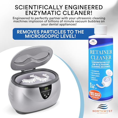 Northwest Enterprises RET001.1 Ultrasonic Retainer Cleaner Solution Concentrate thumb #3