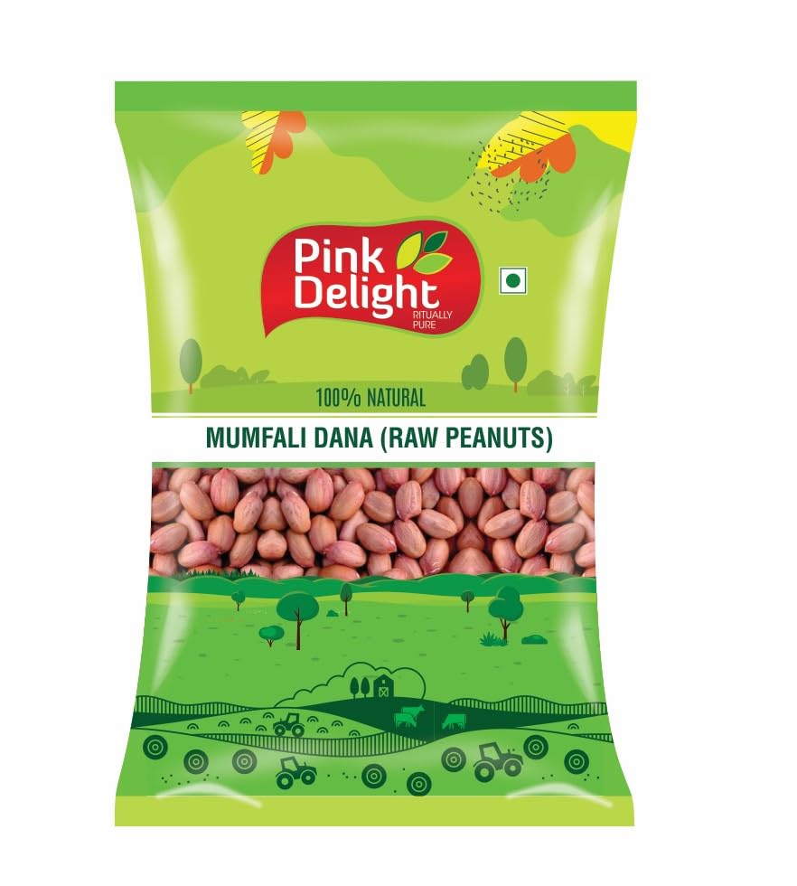 PINK DELIGHT Peanuts RAW (MOONGFALI) | Sing Dana | Peanuts | 500GM (B08543VYMG) Amazon Price History, Amazon Price Tracker