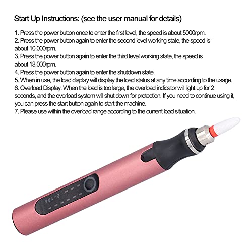 Kit Eléctrico Recargable para Manicura y Pedicura miniatura 2