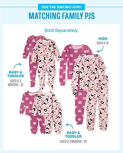 The Children's Place Girls' Long Sleeve Top and Pants Pajama Sets2