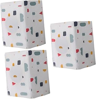 ifundom 3 Peças De Móveis Seccionais Para Áreas Externas Móveis Para Portas Externas Acessórios Para Áreas Externas Capa De Lavadora Geladeira Capa Protetora Contra Poeira Lavadora