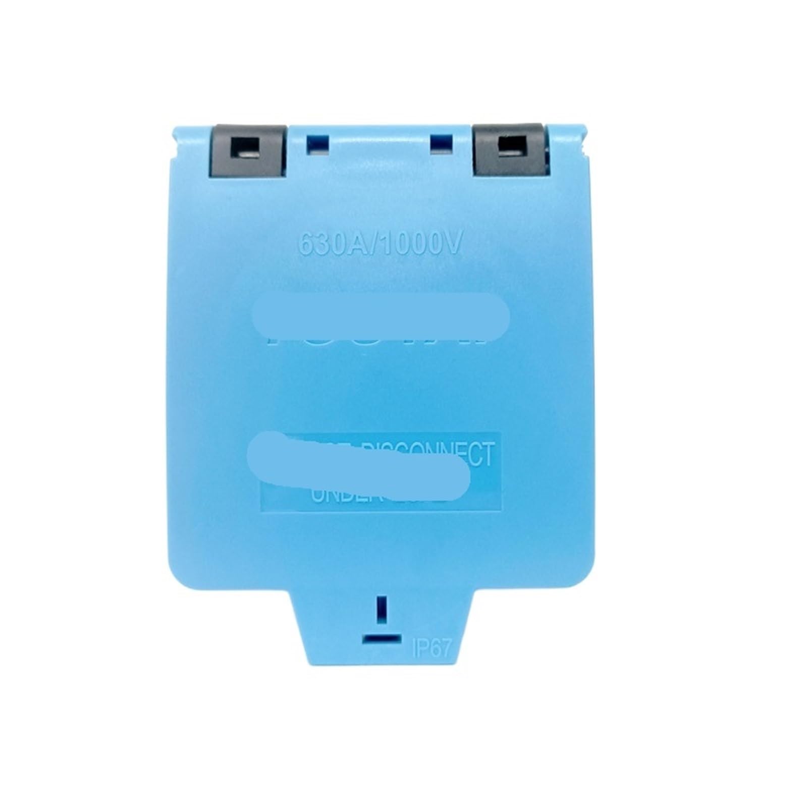 Enchufe de Alta Corriente for Coche eléctrico, Conector rápido, Caja distribución Enchufe Panel, 630A, Fuente alimentación Emergencia(Blues)
