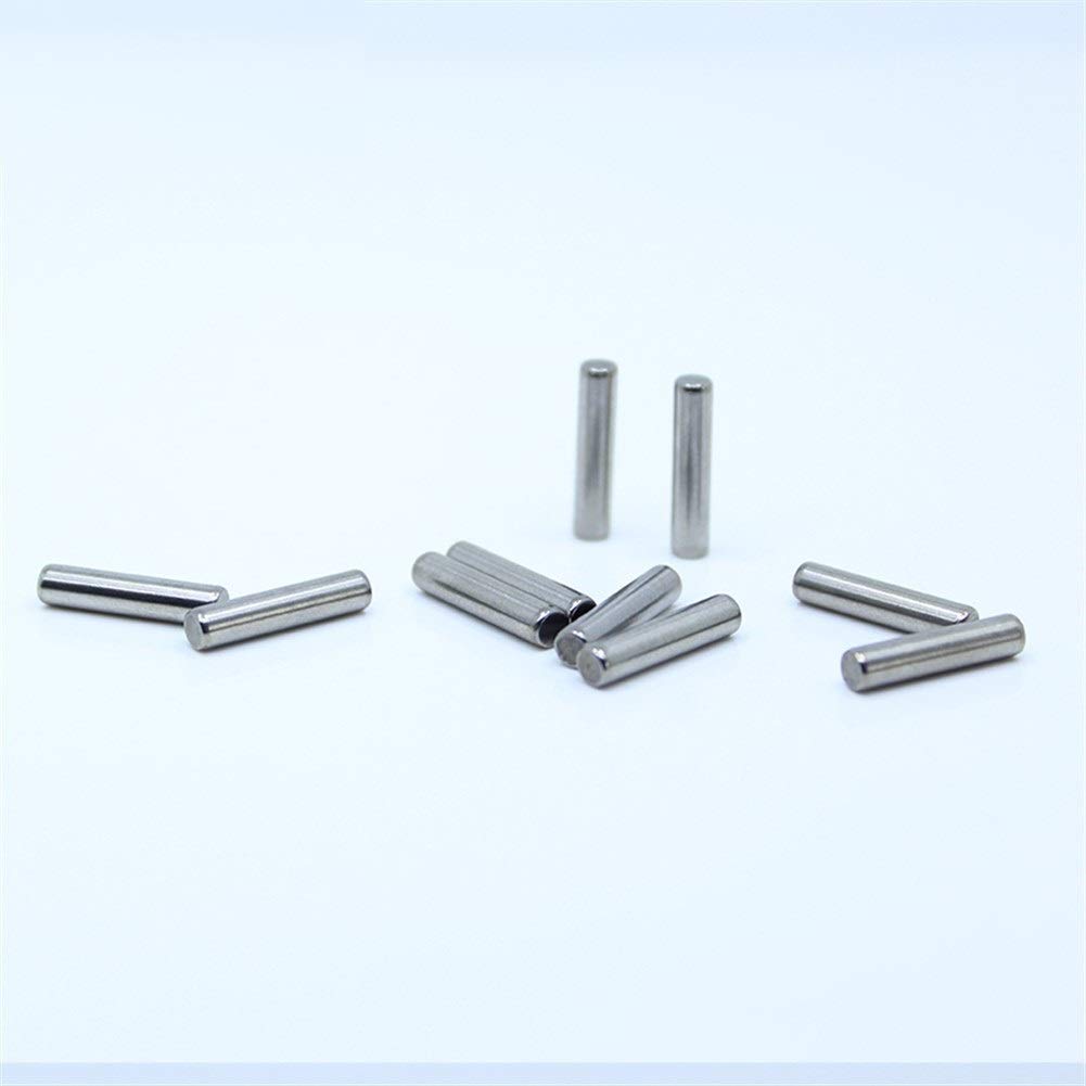 Rodamientos de agujas de 17,8/20/21,8/23/28 x 2,5 mm, 50 unidades, rodillos cilíndricos de pasador de cromo y alto contenido de carbono, rodamientos de pasadores paralelos SUJ2.(2.5x23mm PIN 50PC)