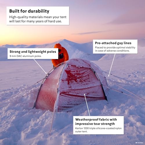 Carpa Hilleberg Soulo para 1 persona, 4 estaciones miniatura 4