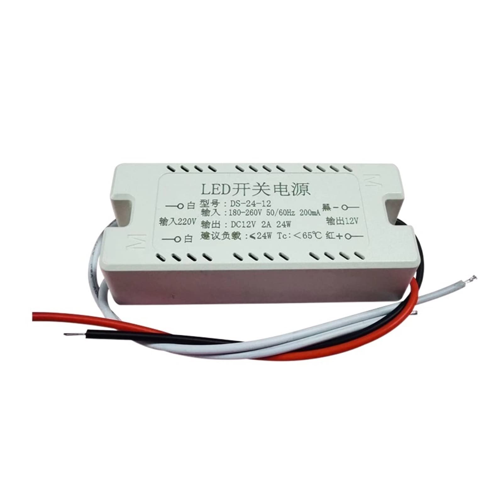 Alimentation 12V 2A à tension constante 24W pour ruban LED