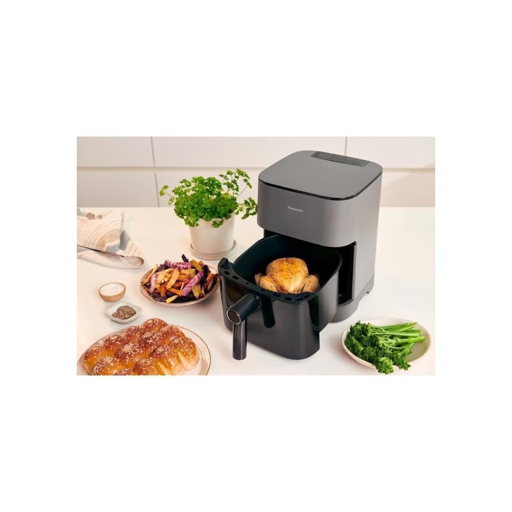 Panasonic Hei?luft-Fritteuse 1450 W Grau (NF-CC500SXE)