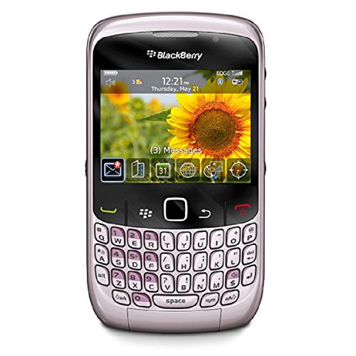 BlackBerry Curve Gemini 8520 Unlocked Phone with 2MP Camera, Bluetooth and Wi-Fi - Pink