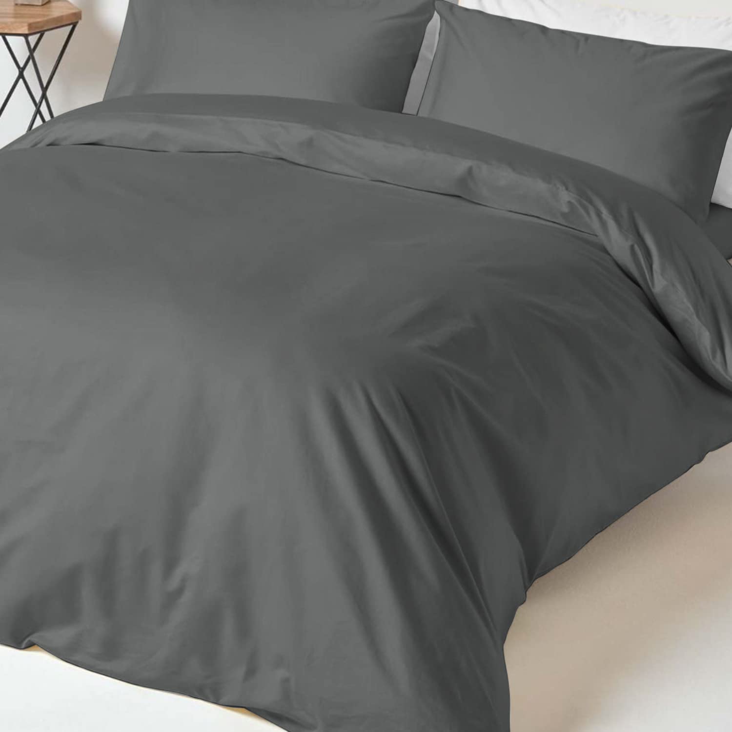 Amazon｜Pizuna (ピズナ) 100%コットン製 高級セミダブル用 寝具セット