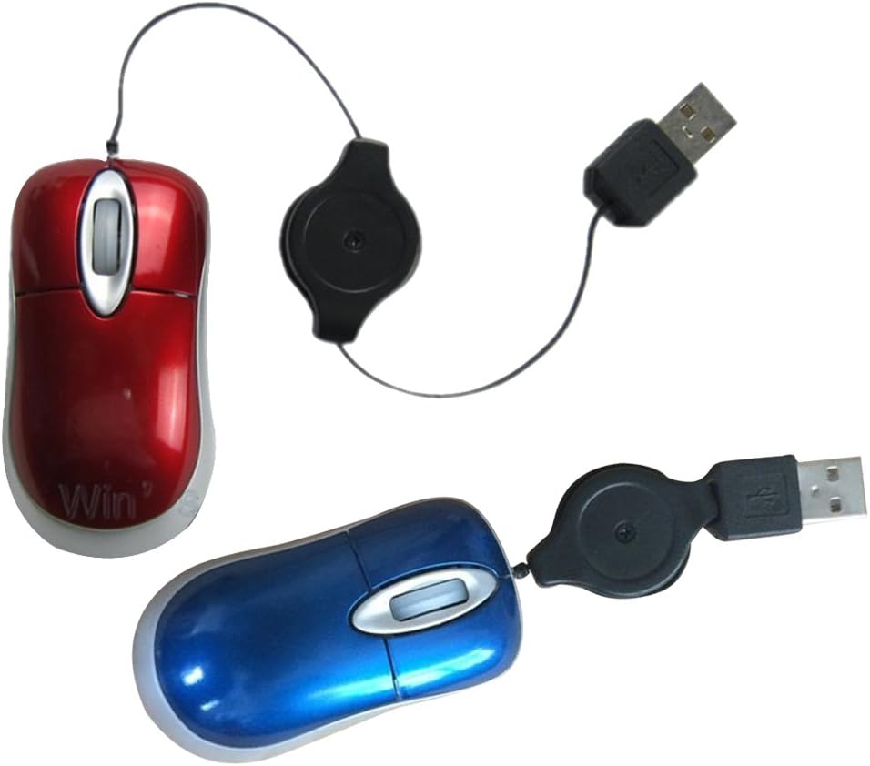 Uonlytech Mini Compact Gaming Mouse Gaming Mice Travel Optical Mouse