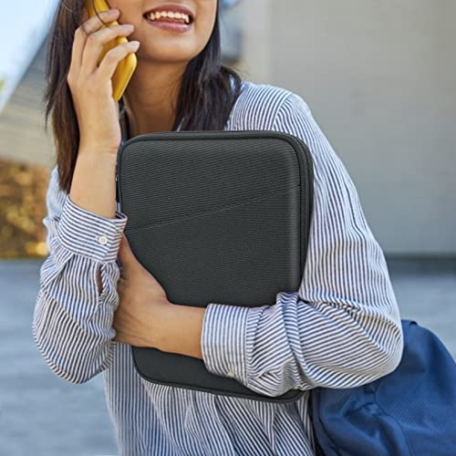 Image of Dadanism 9-11 inch Tablet Sleeve Bag Carrying Case for iPad (A16) 11th Gen 11 inch, iPad 10th Gen 10.9 inch Air 5 /4, iPad Air M4 /Pro 11 inch, iPad 9 /8 /7th, Galaxy Tab A11+ Plus 11 inch, Remarkable 2 10.3 inch, Black & Gray