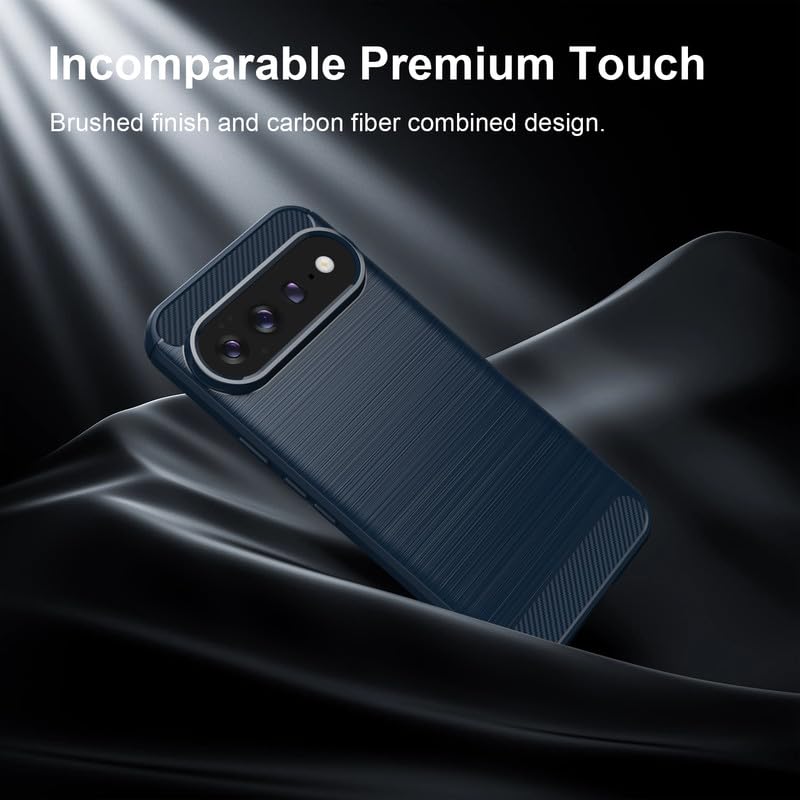 Image of Basic Case for Google Pixel 11 Pro XL (Carbon Fibre Blue)