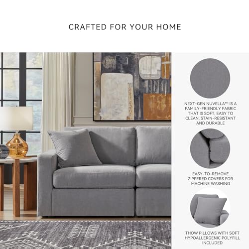 Image of Signature Design by Ashley 6-Piece Modular Sectional Sofa with Storage