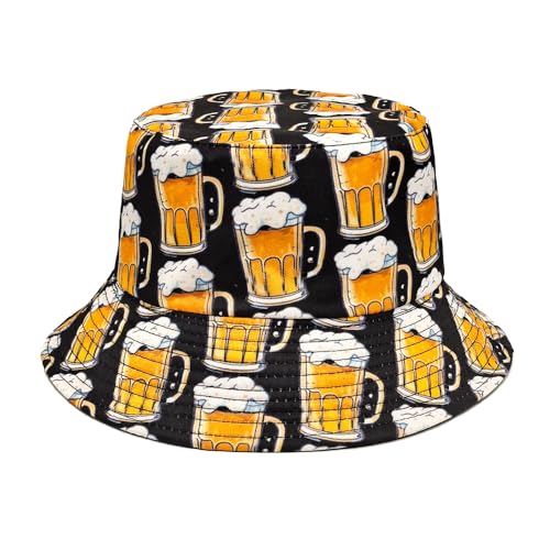 Image of Quanhaigou Bucket Hats Unisex Summer Travel Beach Fisherman Cap for Men Women Teens