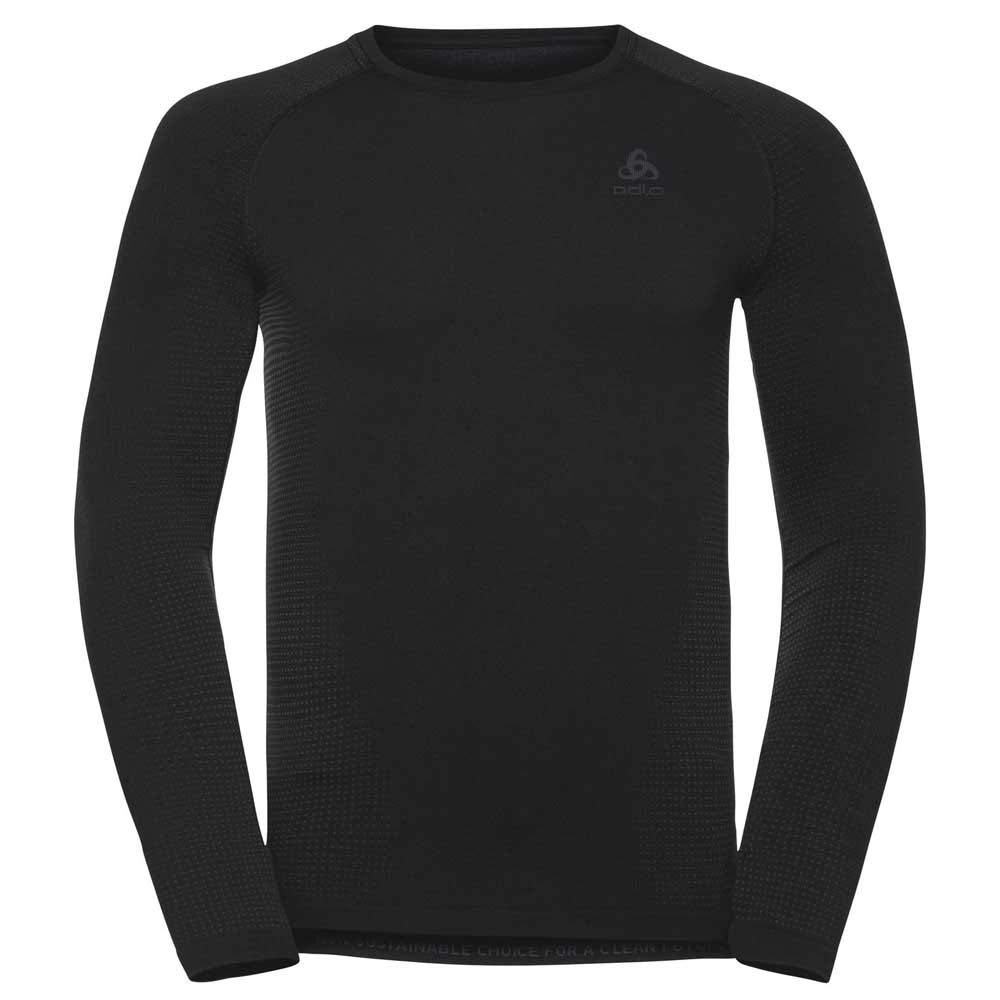 Odlo Men's Noir L/S Jersey Performance Warm Ec