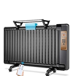 Plug-in verwarming voor luchtverhitter, elektrische ruimte Plug-in verwarming voor ventilatorkachel, 1800 W met olie gevulde radiator