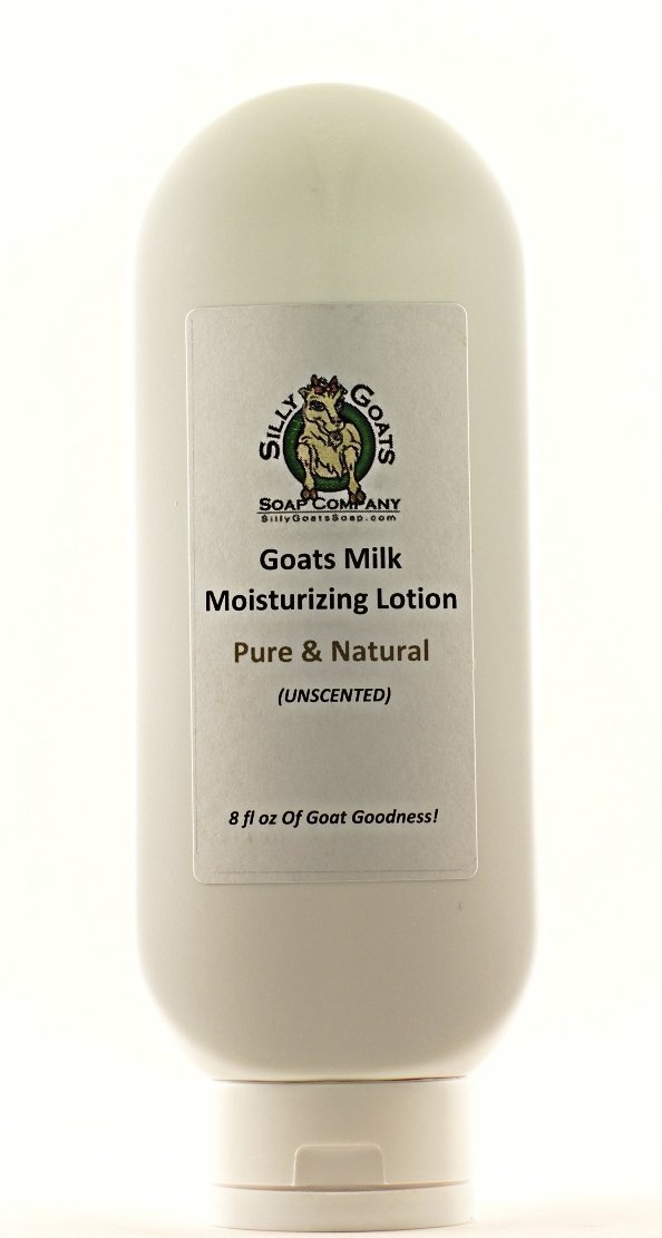 Pure & Natural (unscented) Goat Milk Lotion 8oz Pump