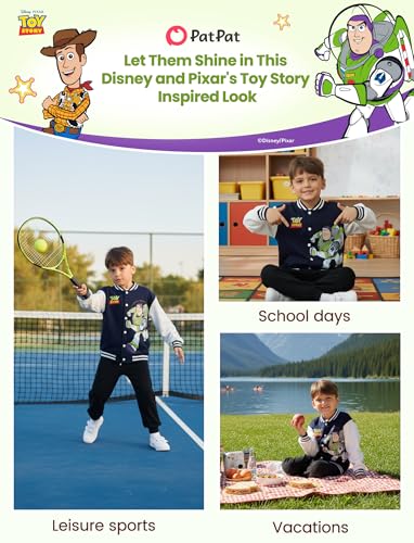 Image of Disney Marvel Bomber Jacket Spider Man Toy Story Cars Varsity Cardigan2-13Y | Officially Licensed Snap Button Coat,Fall Star Wars Graphic Cloth Top,Hulk Venom Stitch Mickey Lightning Mcqueen Kids Apparel