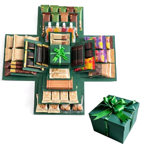 Überraschung Box 5-lagige Kreative Geschenkbox Explosionsbox Geschenkbox Explosionsbox Geburtstag DIY Überraschungsbox für Geschenkverpackung Geburtstag Weihnachten Handgemachte Surprise Box