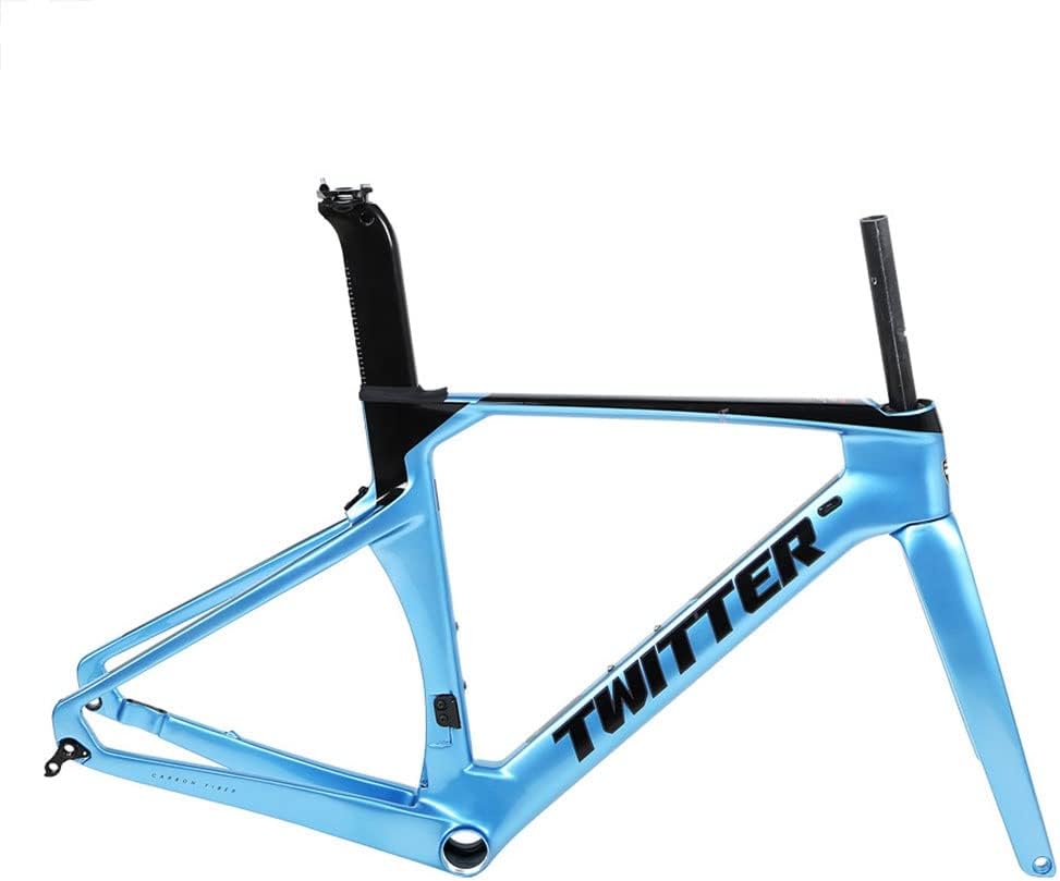 HIMALO Carbon Fiber Road Bike Frameset Disc Brake Thru Axle