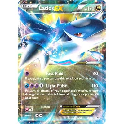 m latios ex pokemon card price Amazon.com: Pokemon - Mega Latias ex - 100/132 - ME01: Mega Evolution (MEG)  - Double Rare