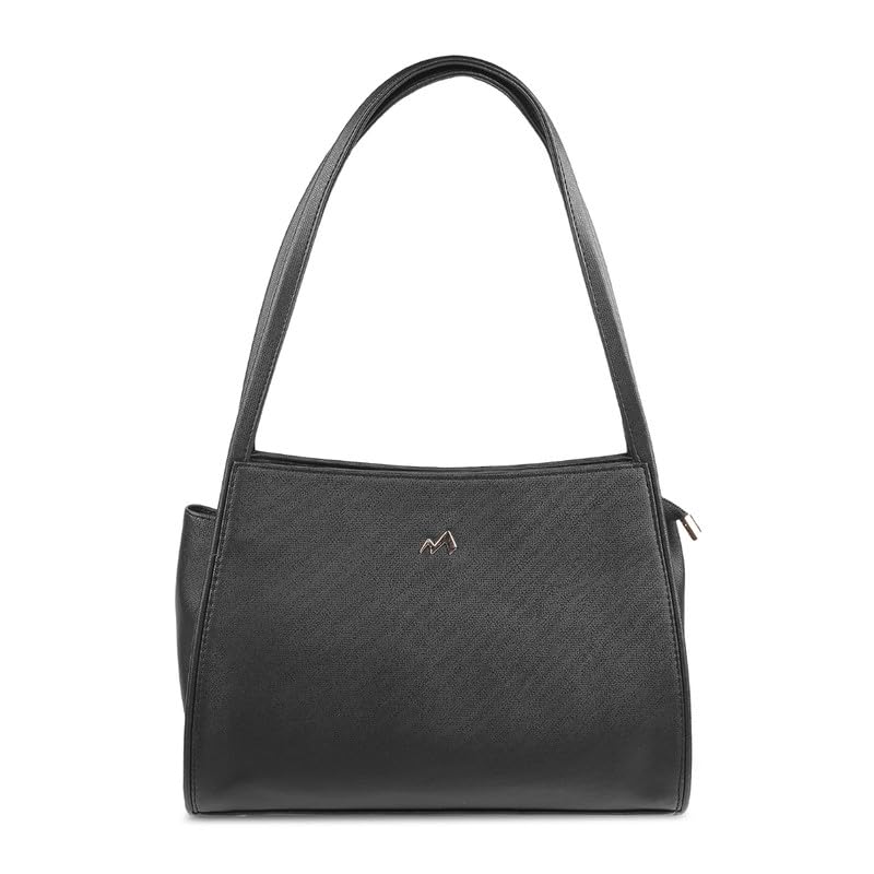 Image of Metro Faux Leather Premium Zipper Casual Shoulder Bag For Women