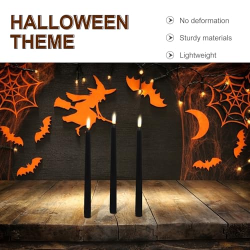 Velas LED de Halloween decorativas sin llama y juego de luces electrónicas 3