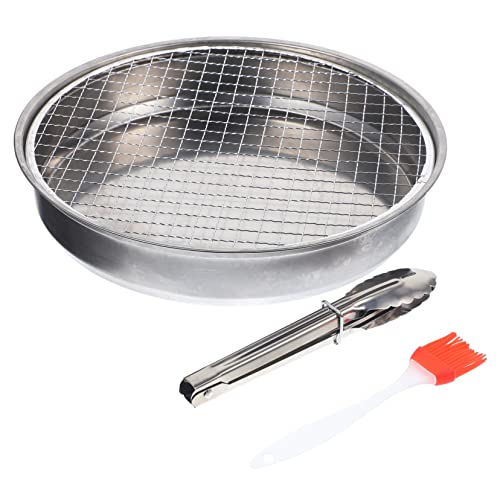 UKCOCO Parrilla De Tapa Estufa Para Barbacoa Portátil Para Acampar Rejilla De Desechable