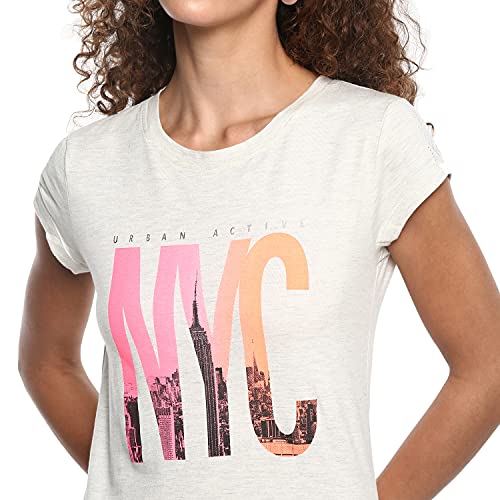 Buy Spunk by FBB Women's Plain Regular fit Sports TShirt (SPKT9005