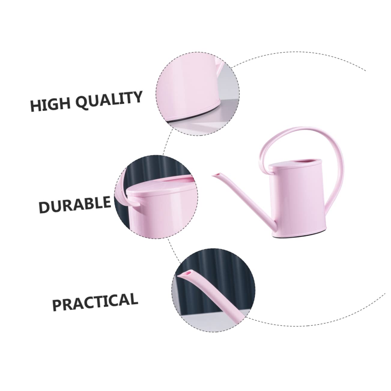 Mipcase 2pezzi Annaffiatoio Da Giardino Con Beccuccio Per Piante Da Ed Esterno Facile Riempire e Maneggiare Ergonomico e Resistente