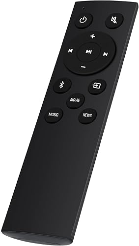 Miniatura 3 de Allimity Nuevo control remoto de repuesto compatible con TCL Alto 7+2.1 canales barra de sonido de cine en casa TS7010