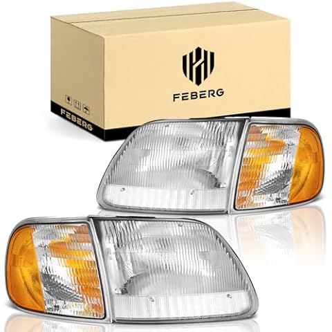 FEBERG Anti-Yellowing Headlight Assembly Cover
