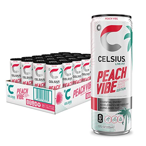 CELSIUS Sparkling Peach Vibe