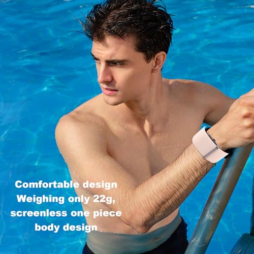 ASHATA Smart Armband, 10 M Wasserdichtheit, 127 Sportmodi Wearable Aktivit&auml;t mit Schritt Counter Herzfrequenz Schlaf -Tracker, Fitness -Tracker -App f&uuml;r Frauen M&auml;nner Kinder (PINK)