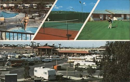 Surf & Turf RV Park & Recreation Del Mar CA Postcard