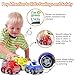 PLAY Eco-Friendly 3 in 1 Emergency Vehicle Toy Set, [USDA Certified] No BPA/Phthalate/PVC, Recycled Bioplastic Rescue Vehicle with Fire Truck, Police Car & Ambulance Toy