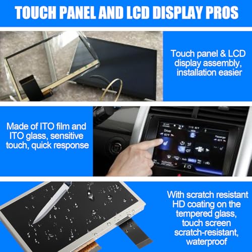 Image of Touch Screen Display 6.5 inch LCD TDO-WVGA0633F00039 Compatible with VW Magotan B7 Jetta Passat Scirocco Golf 6R Polo Tiguan Multimedia Navigation MIB STD2 MIB200 682 Fit for Skoda Octavia Yeti