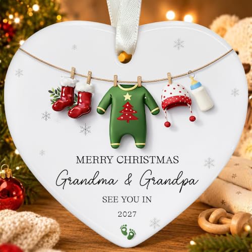 New Grandparents Christmas Ornament